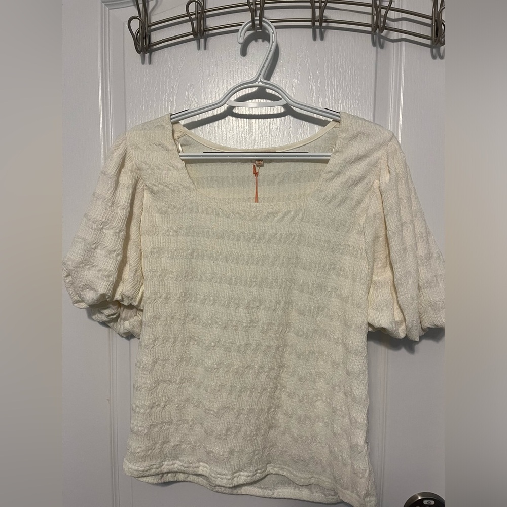 White blouse top